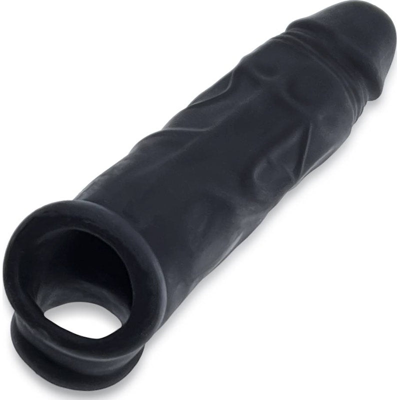 OxBalls Dicker Ultra-Slim Cocksheath, Black Ice