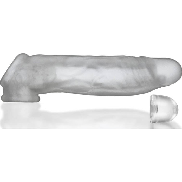 OxBalls Dicker Ultra-Slim Cocksheath, Clear Ice