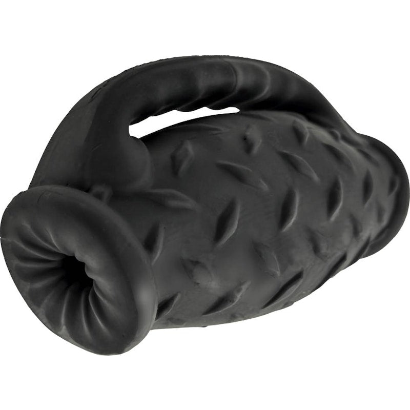 OxBalls Masterjack Double Penetration Stroke, Black Ice