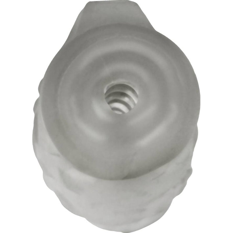 OxBalls Masterjack Double Penetration JO, Clear Ice