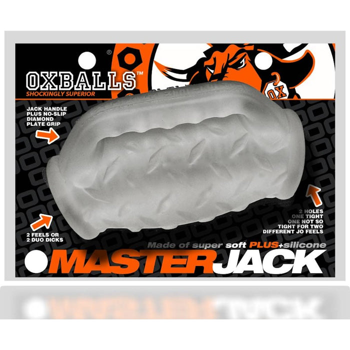 Masterjack Double Penetration JO Clear Ice