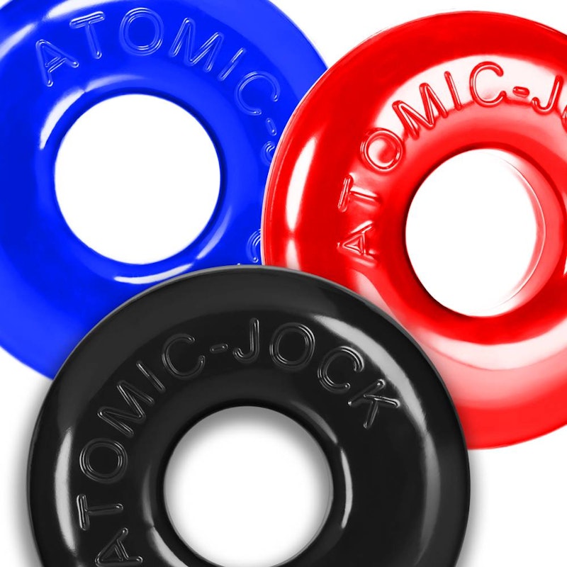 OxBalls Ringer Max 3-Pc Multi Colour Cockring Set