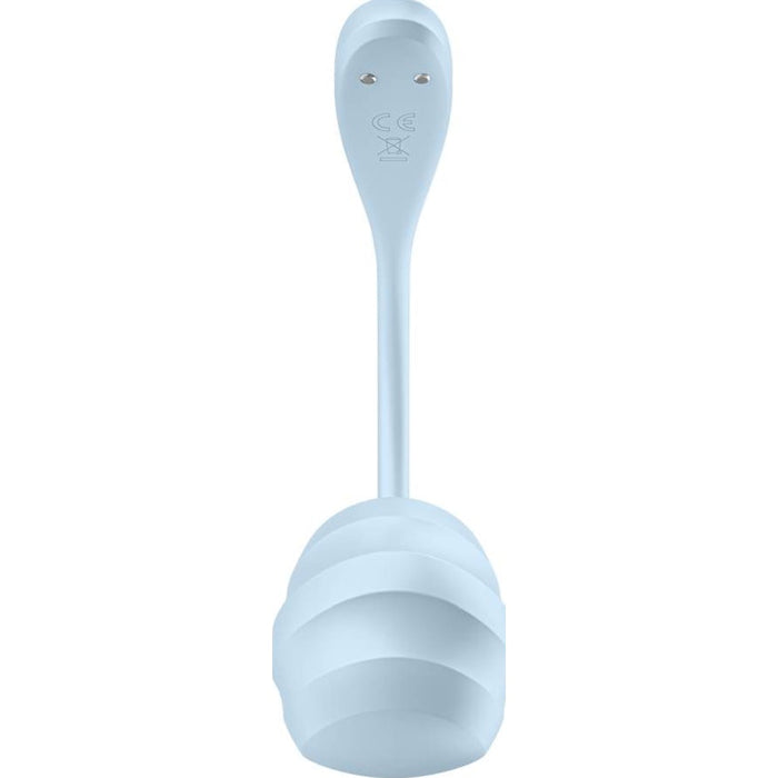 Satisfyer Smooth Petal Wearable App Connect Vibrator, Blue