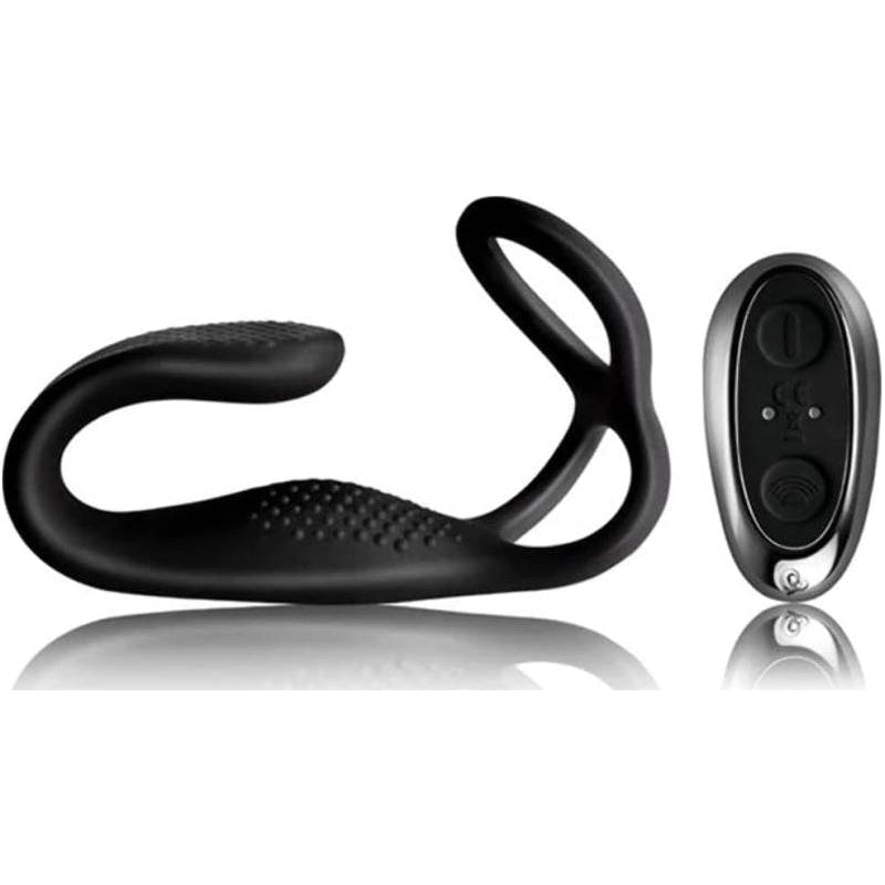 Rocks Off The Vibe - Cock, Ball and Anal Stimulator, Black