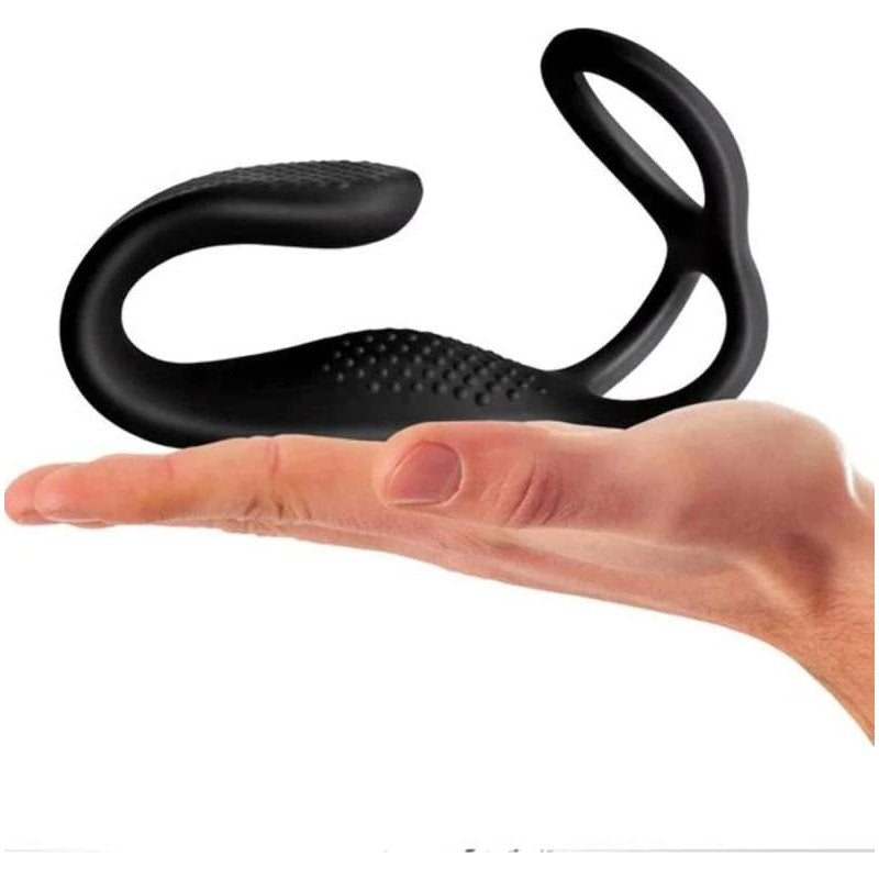Rocks Off The Vibe - Cock, Ball and Anal Stimulator, Black