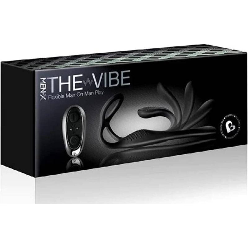 Rocks Off The Vibe - Cock, Ball and Anal Stimulator, Black