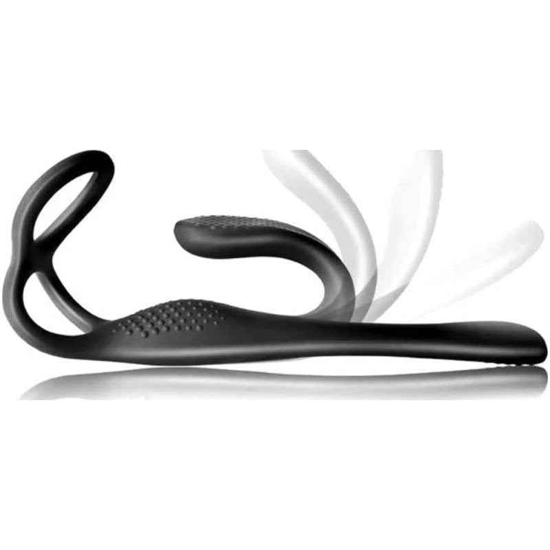 Rocks Off The Vibe - Cock, Ball and Anal Stimulator, Black