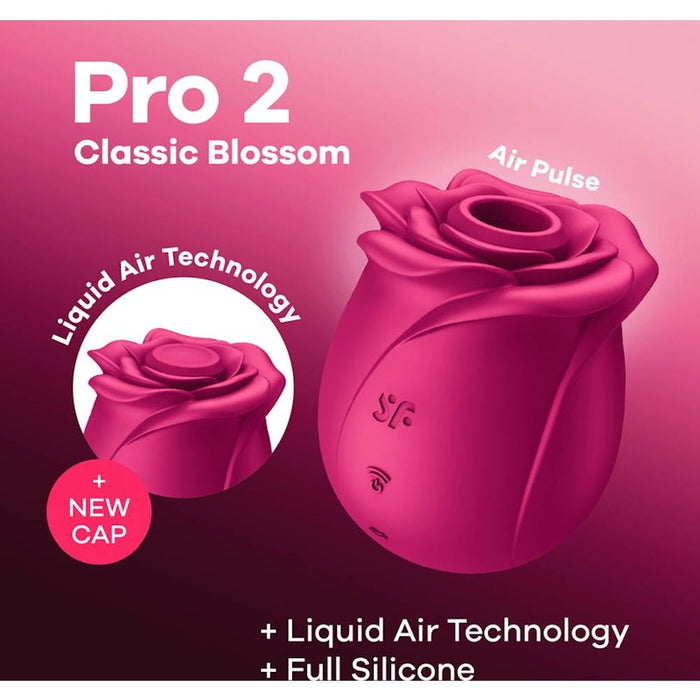 Satisfyer Pro 2 Classic Blossom Air Wave Clitoral Stimulator