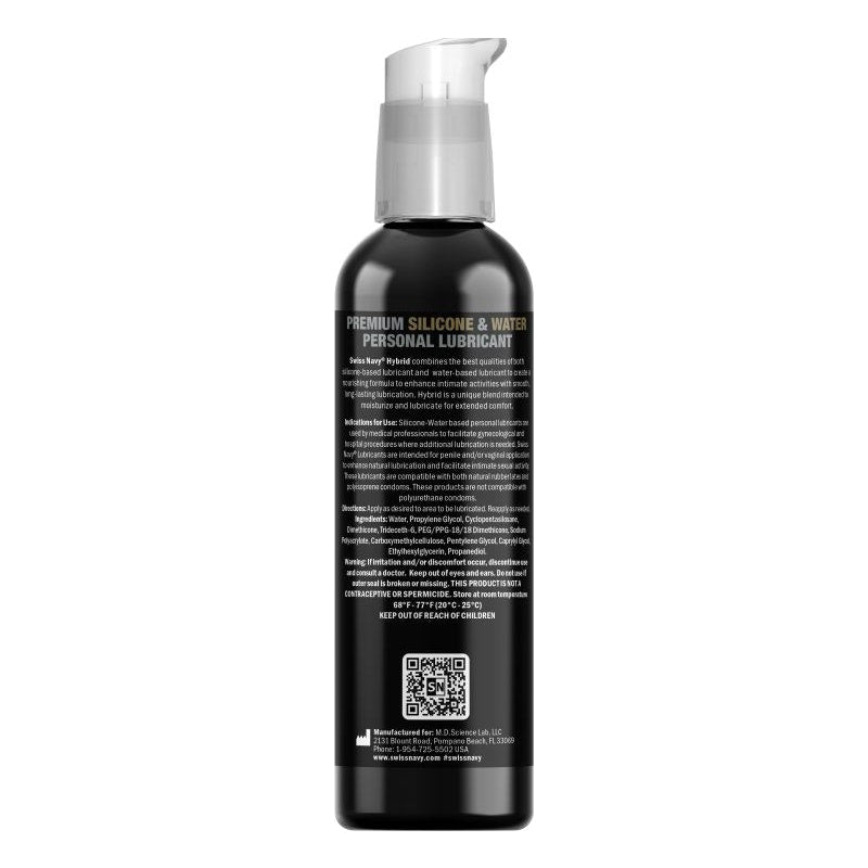 Swiss Navy Hybrid Lubricant, 118ml