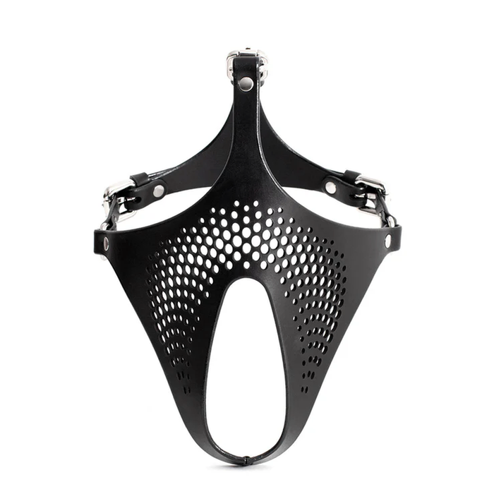 Daytona Ex Machina Genuine Leather Mask, Black