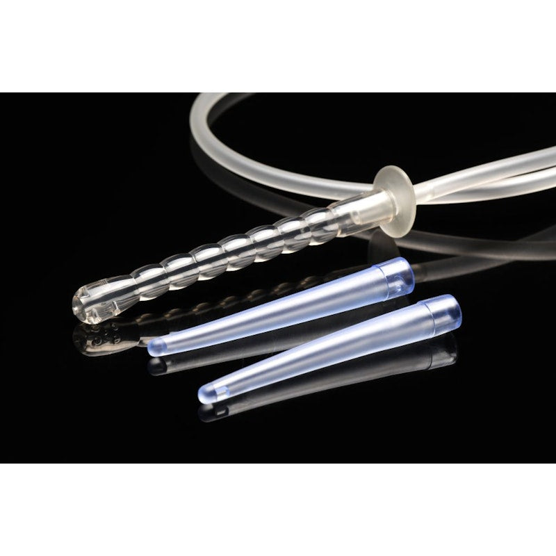 CleanStream Enema Syringe With Attachments, Clear