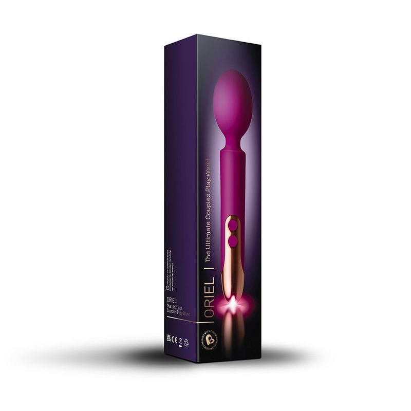 Rocks Off Oriel Rechargeable Wand, Fuchsia Pink