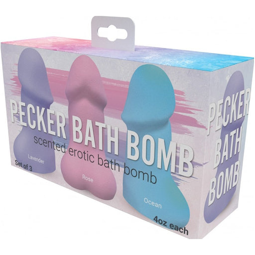 Pecker Bath Bomb, 3-pack - Hott Products