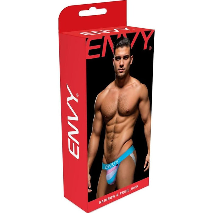 Envy Rainbow Pride Jock, Blue, Red, S/M, M/L, XL