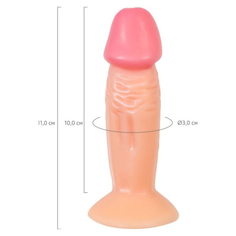 RealStick Nude Dildo Vere, Flesh