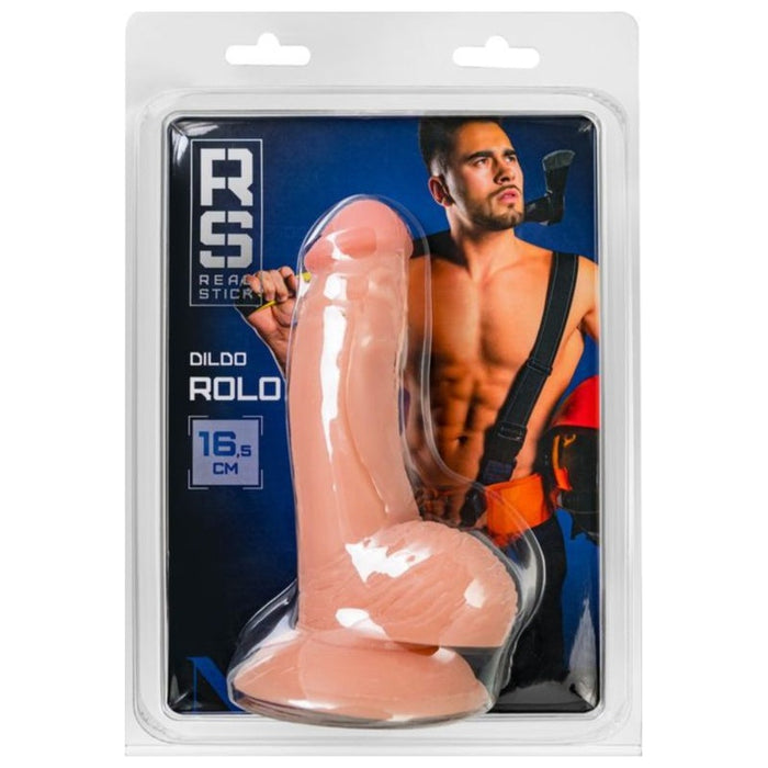 RealStick Nude Dildo Rolo, 17cm, Flesh