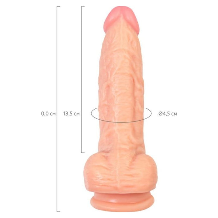 RealStick Nude Dildo York, Flesh