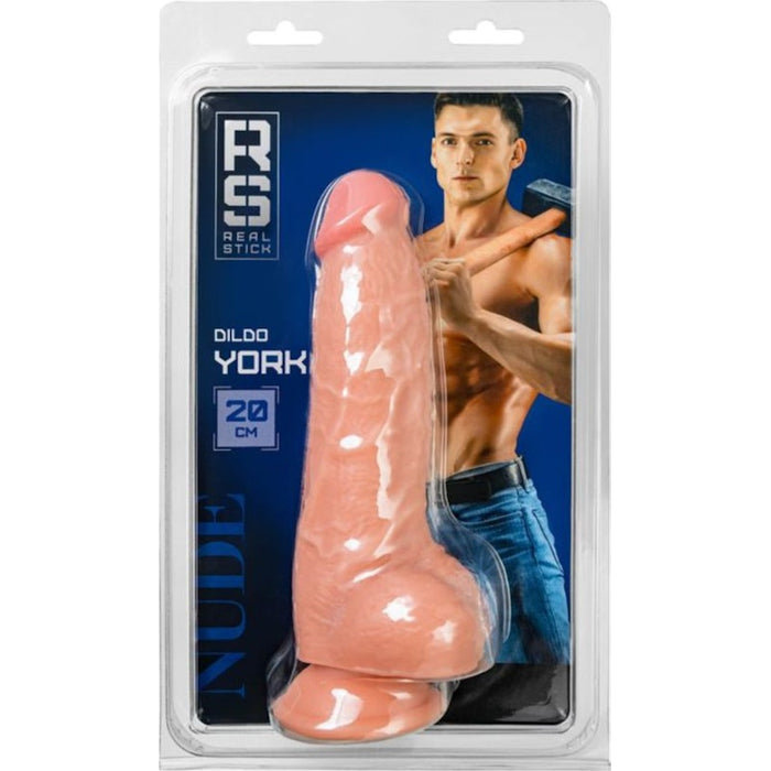 RealStick Nude Dildo York, Flesh