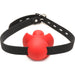 Master Series Gag Order Extreme Silicone Ball Gag, Red