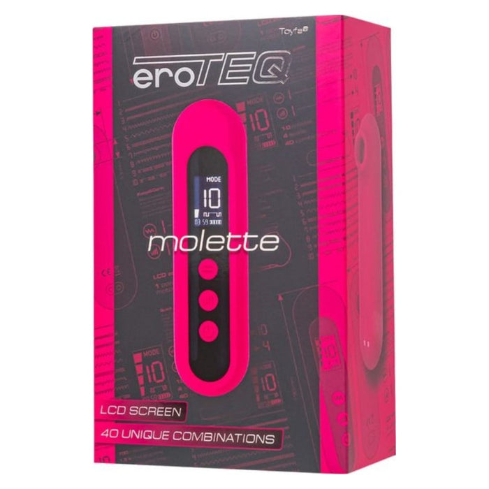 eroTEQ Molette Vacuum-Wave Stimulator, PInk