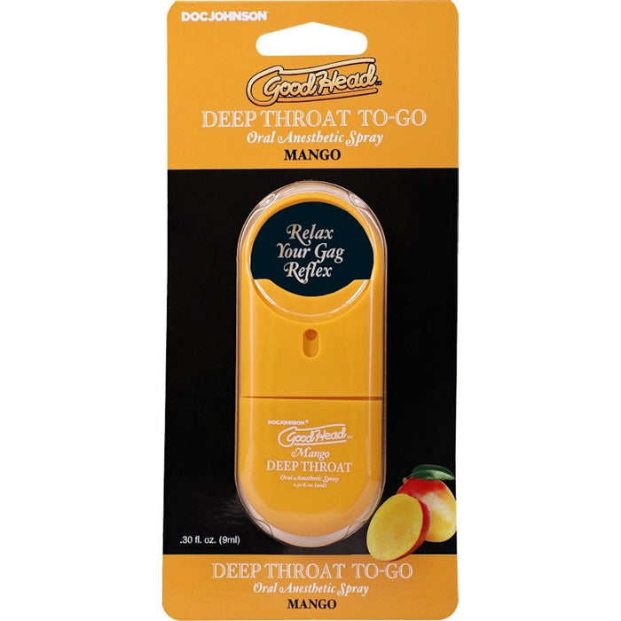 GoodHead Deep Throat Spray, Mango, 9ml