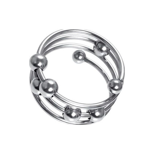 Metal Penis Head Ring, Large (4cm), Silver