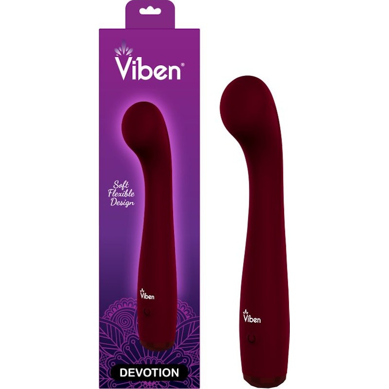 Viben Devotion G-Spot Vibrator, Ruby