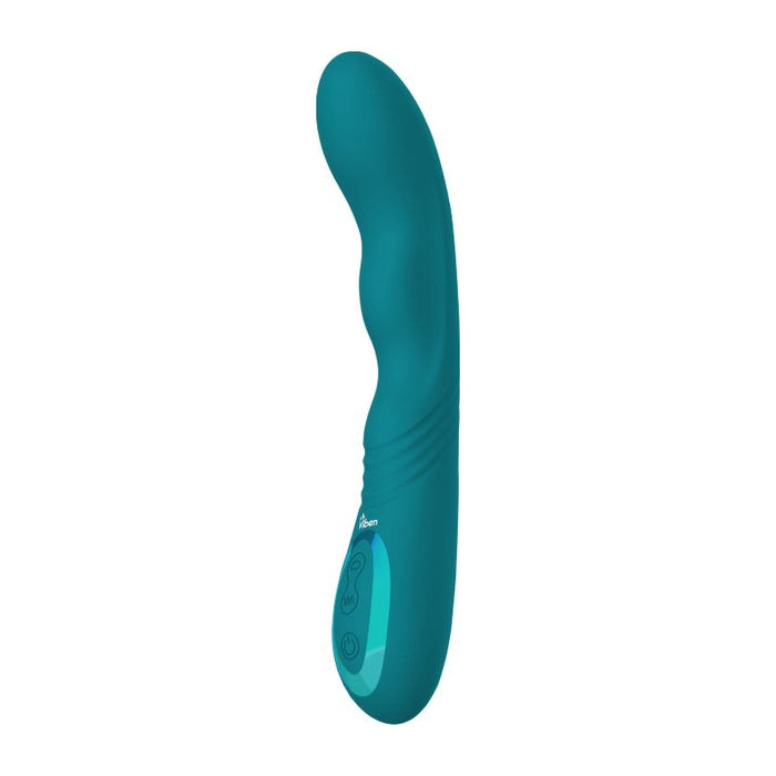 Viben Swagger Rechargeable Vibrator, Ocean Blue