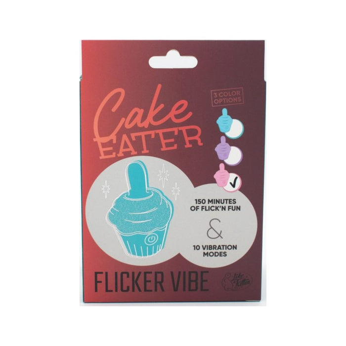 Natalie's Toy Box Cake Eater Clit Flicker Stimulator, Pink