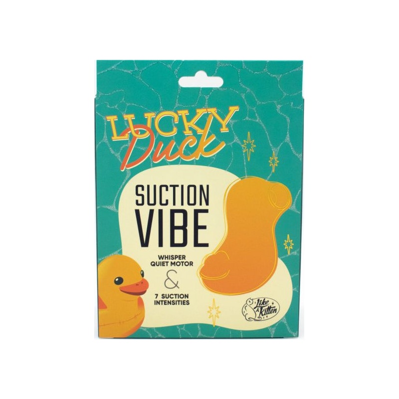 Natalie's Toy Box Lucky Duck Suction Stimulator, Yellow