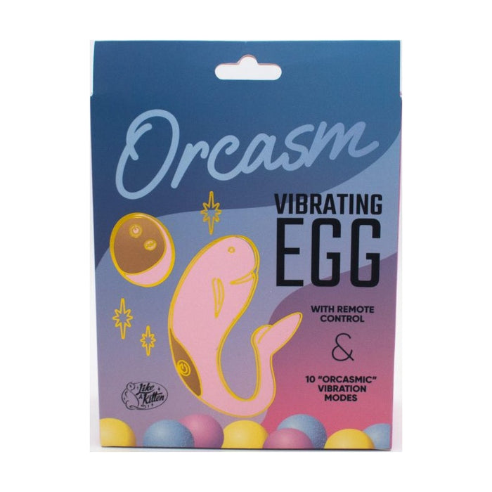 Natalie's Toy Box Orcasm Remote Controlled Wearable Egg Vibrator, Pink