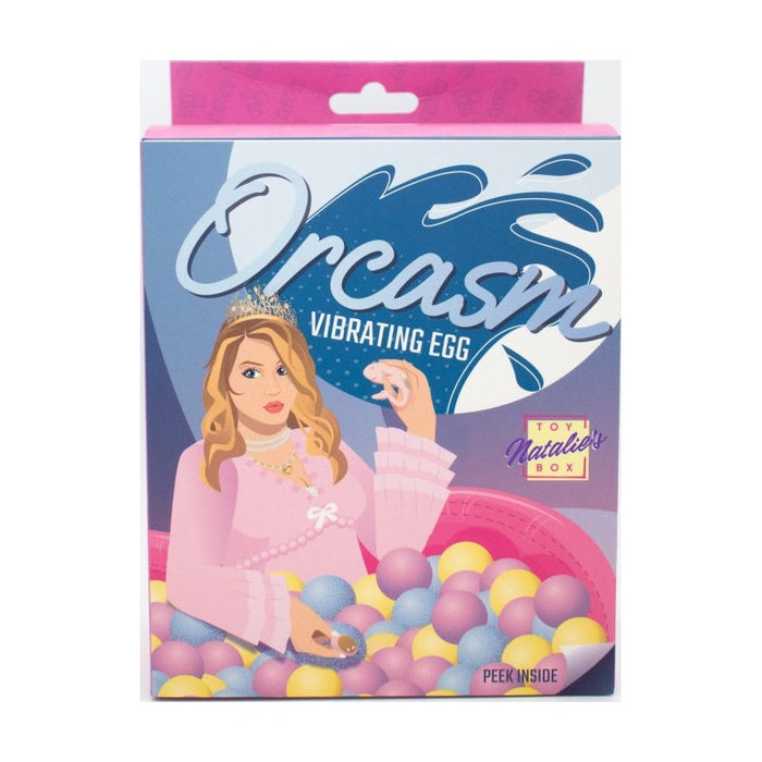 Natalie's Toy Box Orcasm Remote Controlled Wearable Egg Vibrator, Pink