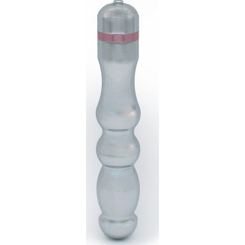 Hidden Treasure Metal Vibrator, Silver
