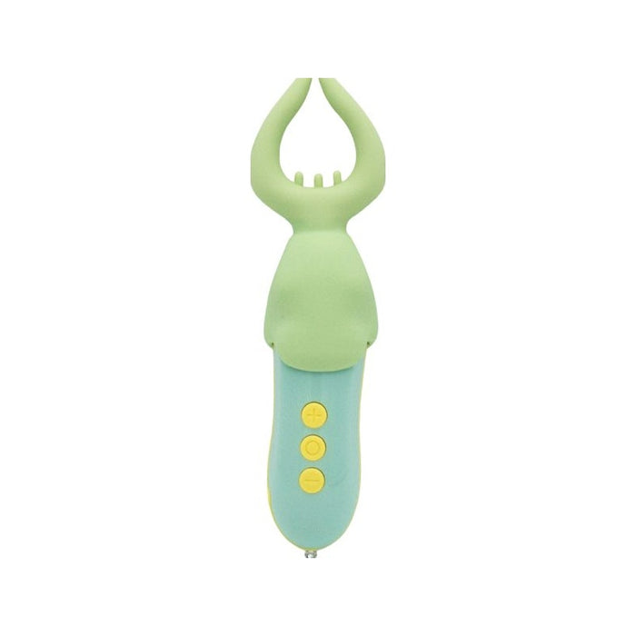 Natalie's Toy Box Pleasure Hunter Multifunction Vibrator, Green