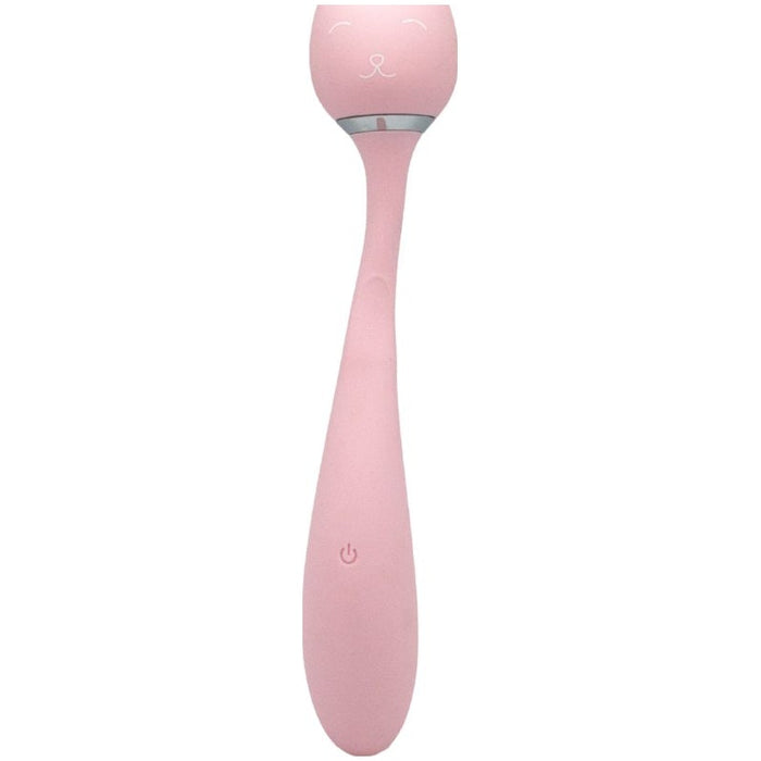 Natalie's Toy Box Purrs Like A Kitten Wand Vibrator, Pink