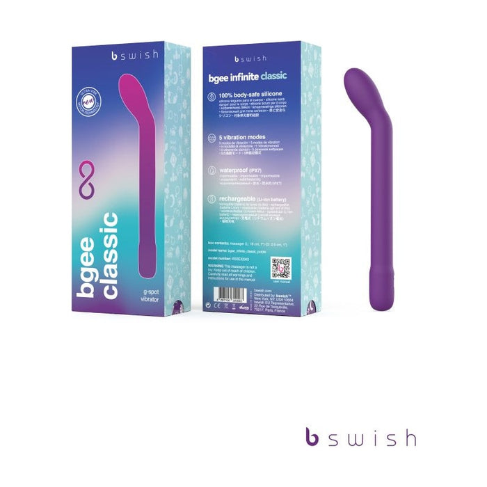 Bswish Bgee Infinite Classic Vibrator, Purple