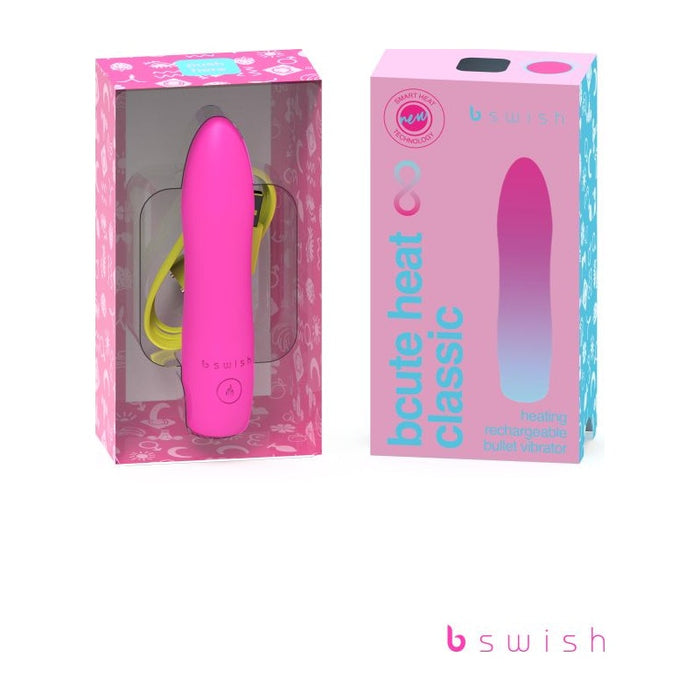 Bswish Bcute Infinite Heat Classic Vibrator, Sunset Pink