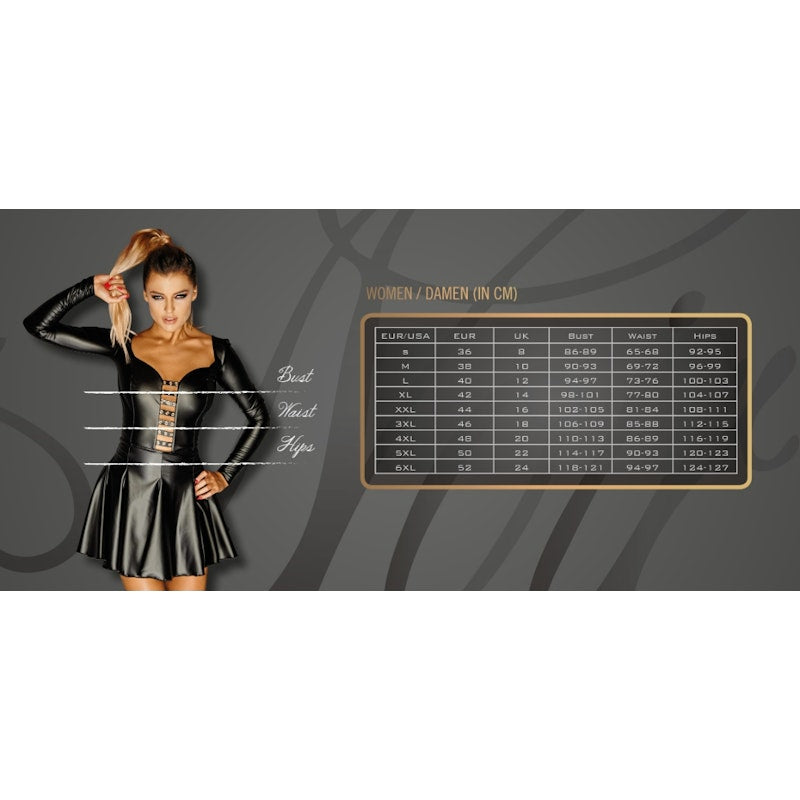 Nor Orgia Wetlook Overall, Red, S, M, L