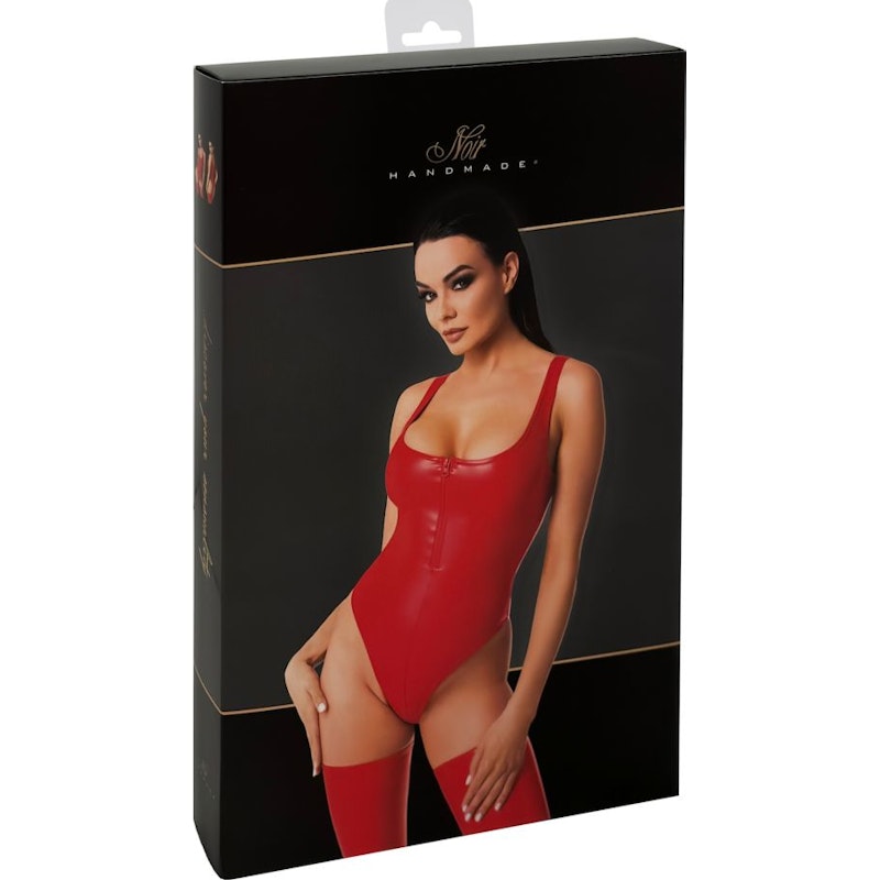 Noir Elysium Wetlook Body, Red, S, M, L