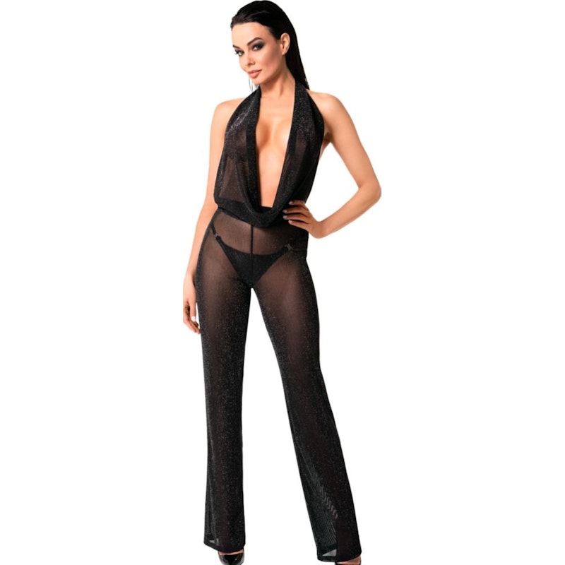 Noir Luminara Overall, Black, S, M, L