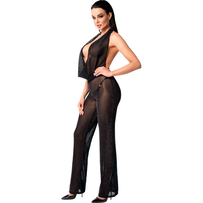 Noir Luminara Overall, Black, S, M, L