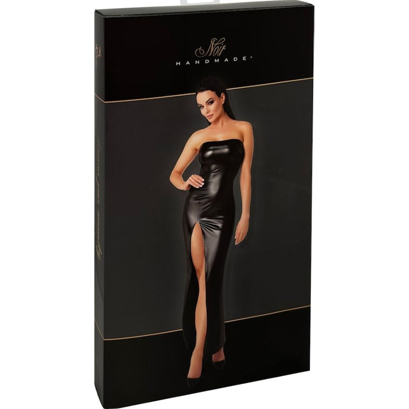 Noir Aphrodisia Long Dress, Black, S-XL