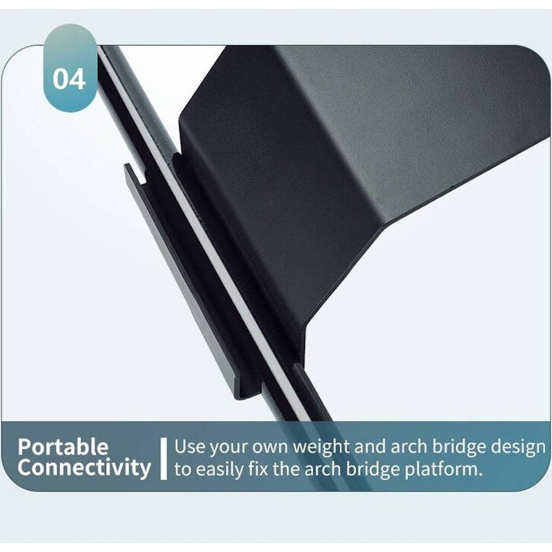 Sex Chair Adjustable Height Black w Handle and Arch Bridge