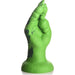 Raptor Claw Fisting Silicone Dildo, 8.6", Green