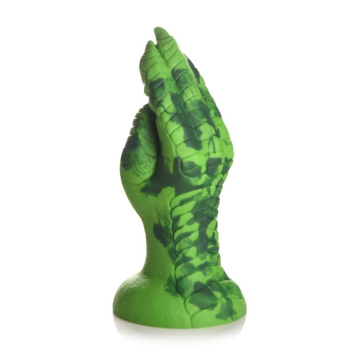 Creature Cocks Raptor Claw Fisting Silicone Dildo, Green