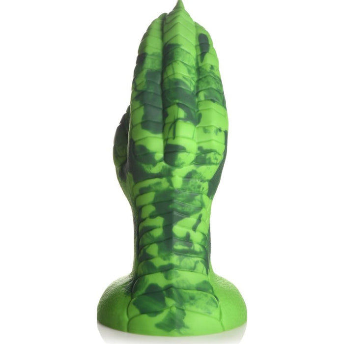 Raptor Claw Fisting Silicone Dildo, 8.6", Green