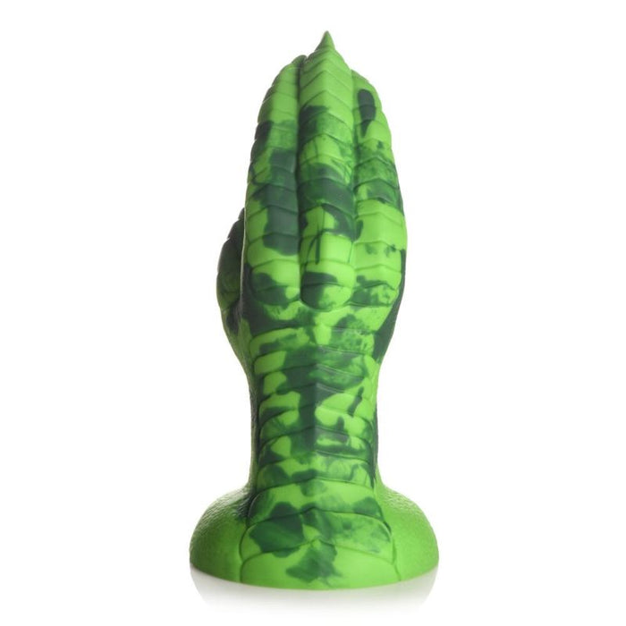 Creature Cocks Raptor Claw Fisting Silicone Dildo, Green