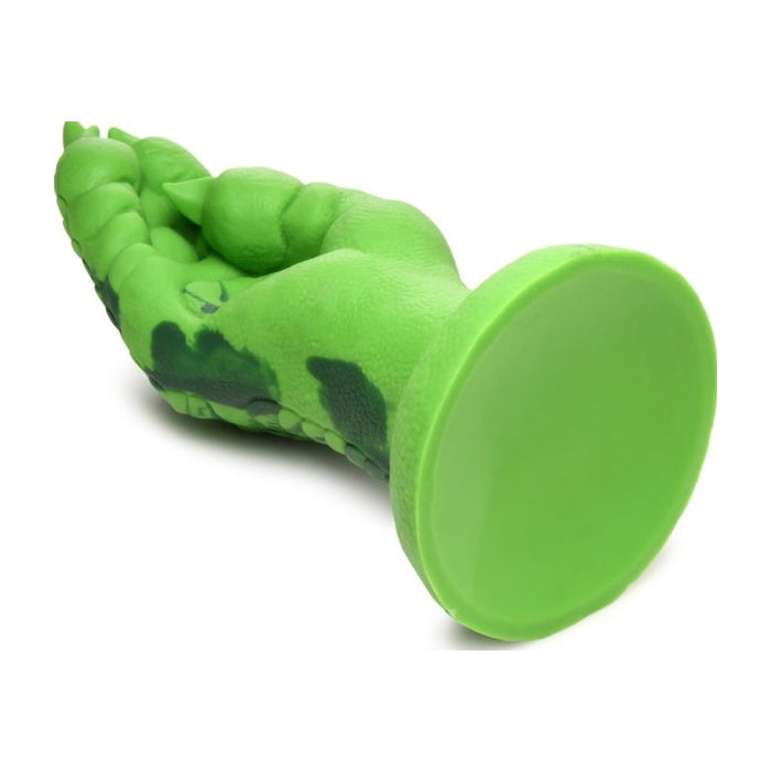 Raptor Claw Fisting Silicone Dildo, 8.6", Green