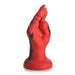 Demon Claw Fisting Silicone Dildo, 8.6", Red