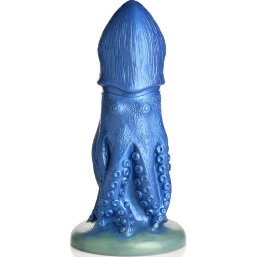 Creature Cocks Cocktopus Octopus Silicone Dildo, 8.4", Blue